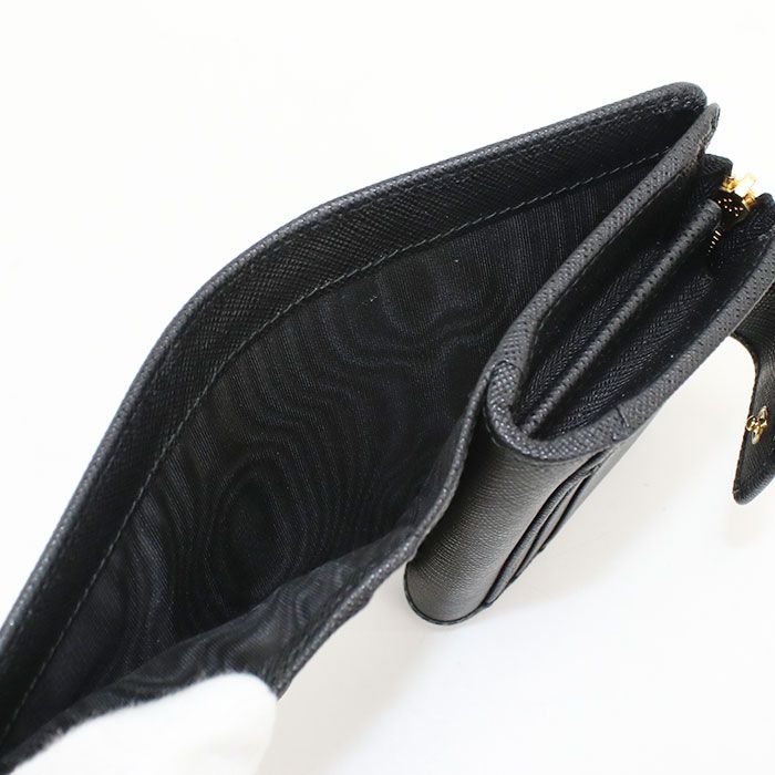 Prada Saffiano Leather Bifold Wallet — view 5