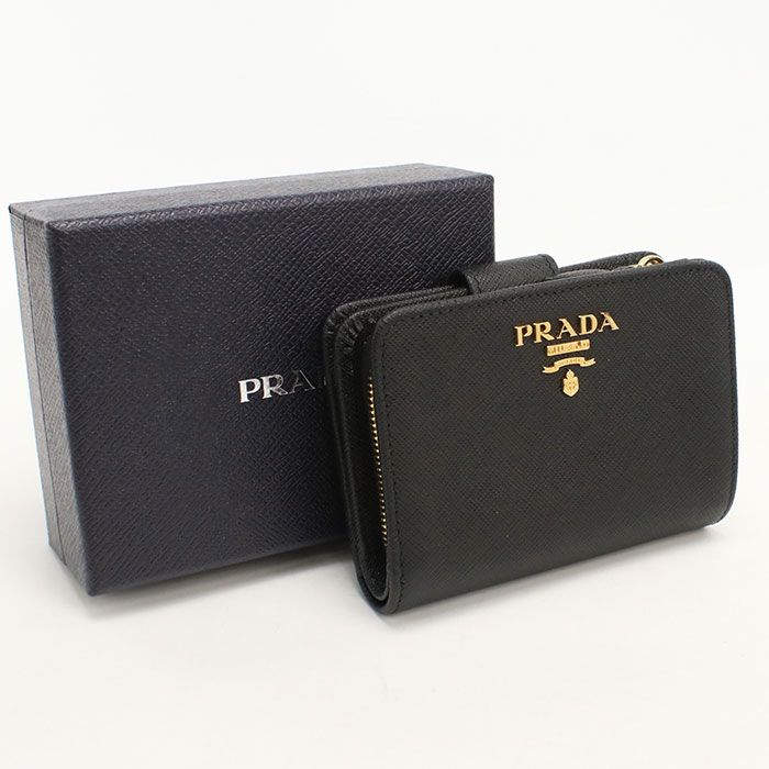 Prada Saffiano Leather Bifold Wallet