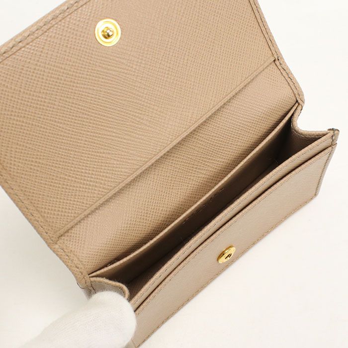 Prada Business Card Holder Leather — view 3