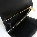 Saint Laurent Three Fold Wallet Monogram Bifold Calf — view 6