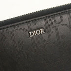 Dior Long Zip Wallet Oblique Zip Around Galaxy Leather — view 4