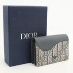 Dior Business Card Holder Saddle Oblique