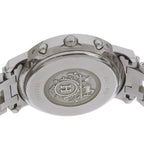 Hermes Clipper Chronograph Stainless Steel Silver Quartz Black Dial Watch — view 6