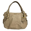 Prada Handbag Beige Leather