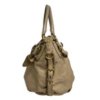 Prada Handbag Beige Leather — view 2