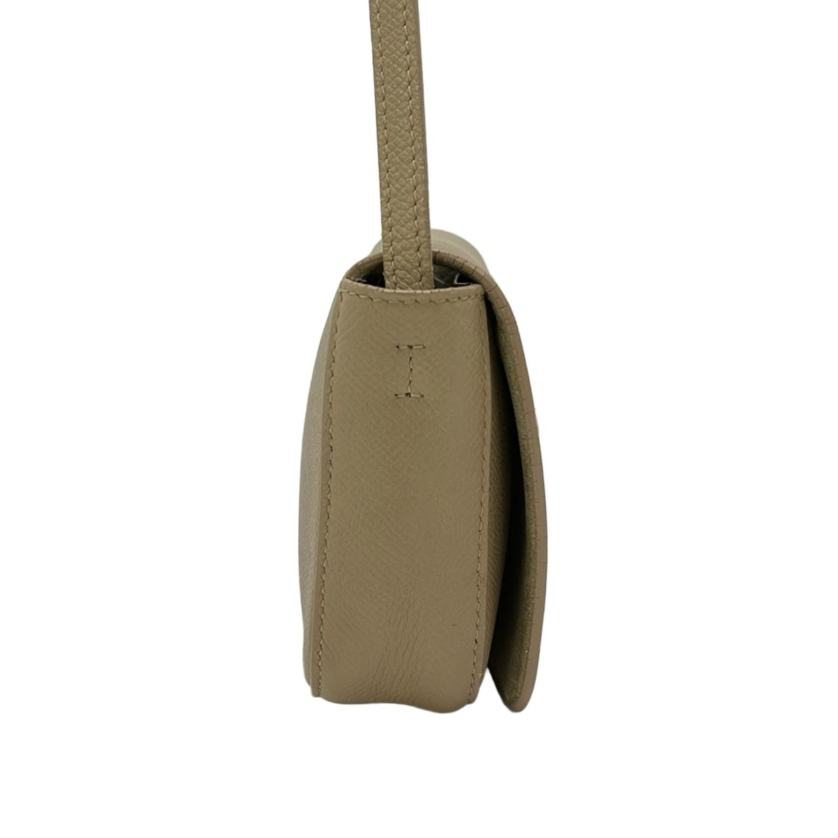 Celine Shoulder Bag Strap Clutch Beige Red Crossbody Leather — view 4