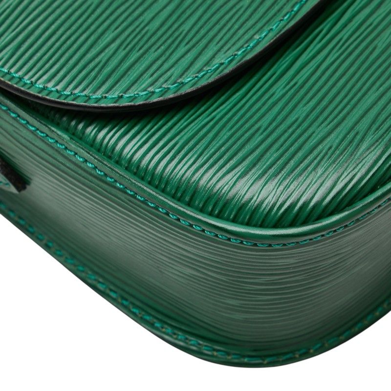 Louis Vuitton Epi Mini Saint Cloud Crossbody Shoulder Bag Borneo Green Leather — view 5