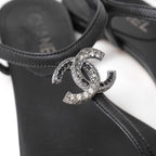 Chanel Sandals 36 Bijuu CC Logo Thong — view 5