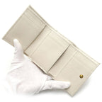 Gucci Marmont Compact Wallet White Leather — view 8