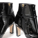 Chanel Booties 37 C 16c CC Logo CC Enamel Short Boots — view 7