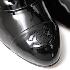 Chanel Booties 37 C 16c CC Logo CC Enamel Short Boots — view 5