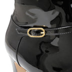 Chanel Booties 37 C 16c CC Logo CC Enamel Short Boots — view 6