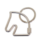 Hermes Cheval Key Ring Key Holder Metal — view 2