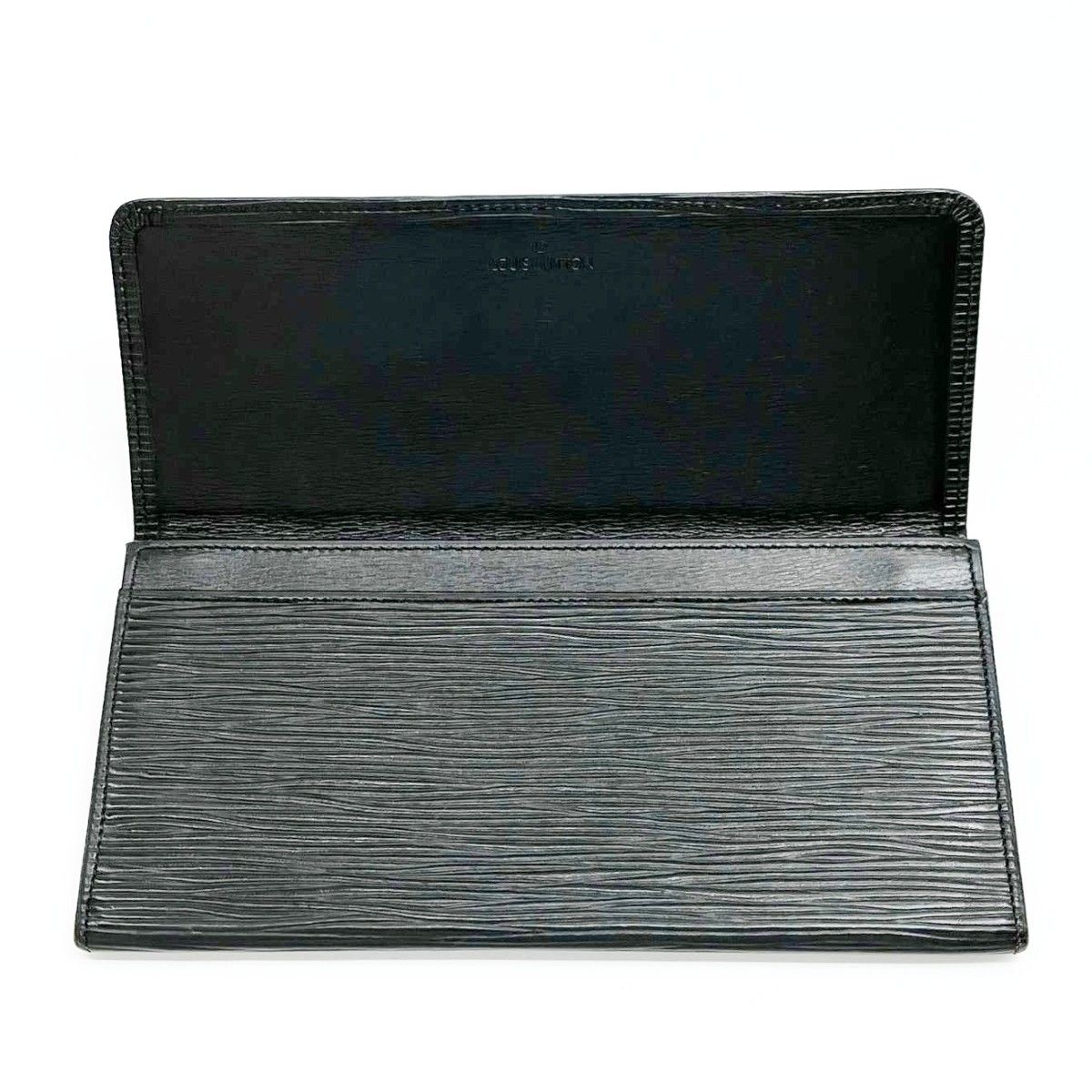 Louis Vuitton Billfold Wallet Epi Black — view 9