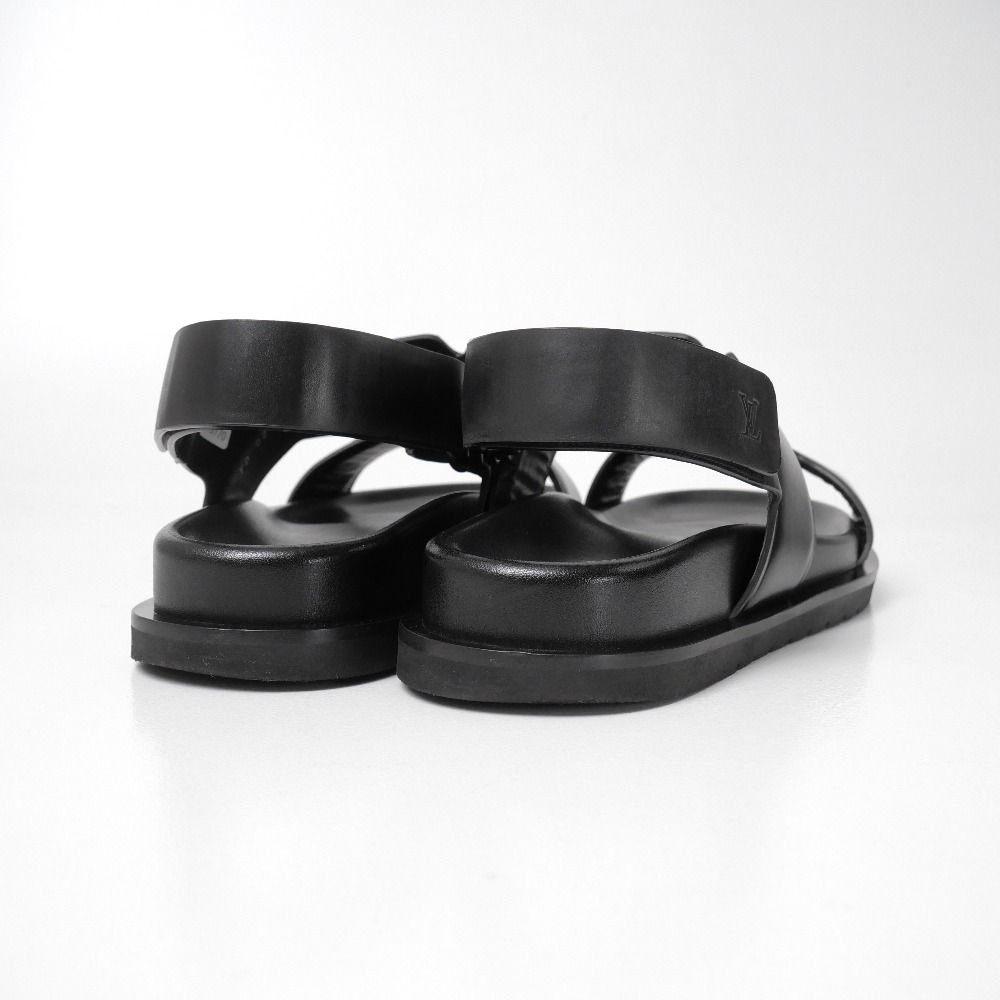Louis Vuitton LV Oasis Sandals 7 LV Logo Back Strap — view 3