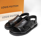 Louis Vuitton LV Oasis Sandals 7 LV Logo Back Strap