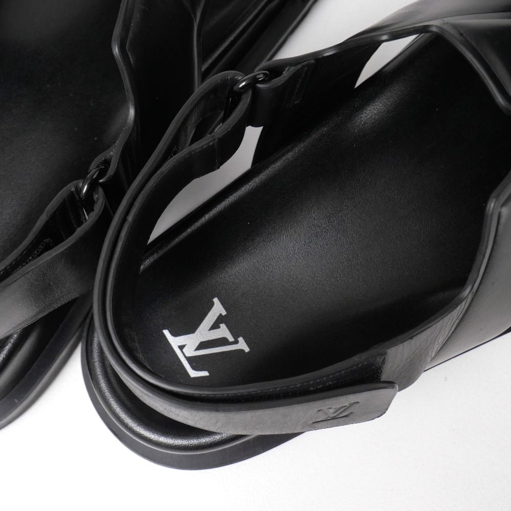 Louis Vuitton LV Oasis Sandals 7 LV Logo Back Strap — view 7