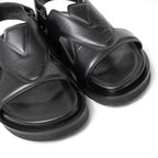 Louis Vuitton LV Oasis Sandals 7 LV Logo Back Strap — view 5