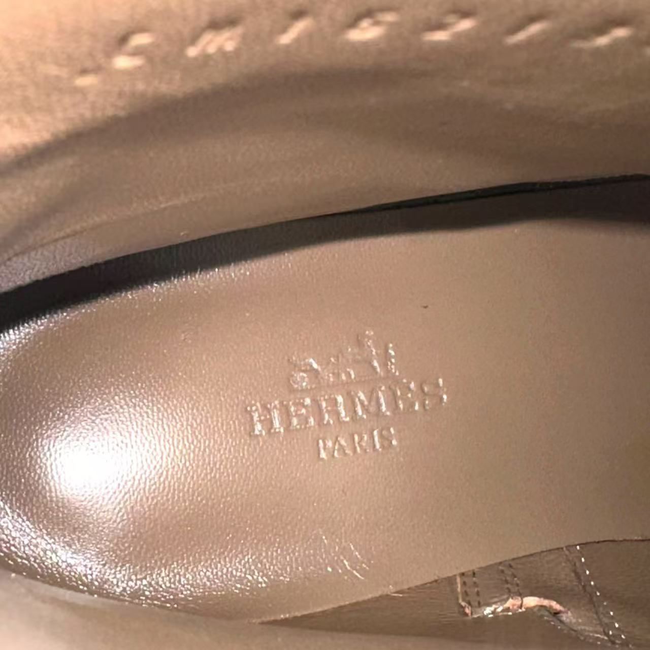 Hermes Short Boots Shoes Leather Kelly Calfskin Black — view 9