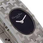 Dior Maris Stainless Steel Quartz Analog Display Black Dial Watch — view 3