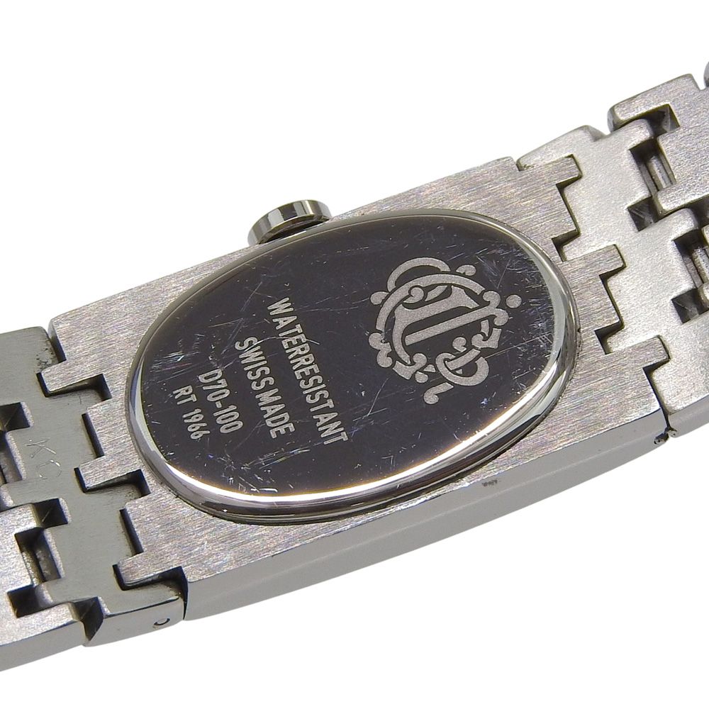 Dior Maris Stainless Steel Quartz Analog Display Black Dial Watch — view 8