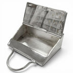 Hermes Vintage Kelly Bag Motif Pirkes Pendant Charm Silver — view 5