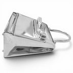 Hermes Vintage Kelly Bag Motif Pirkes Pendant Charm Silver — view 4