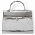 Hermes Vintage Kelly Bag Motif Pirkes Pendant Charm Silver