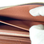 Louis Vuitton Zippy Wallet Monogram Canvas Brown French — view 6