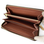 Louis Vuitton Zippy Wallet Monogram Canvas Brown French — view 5