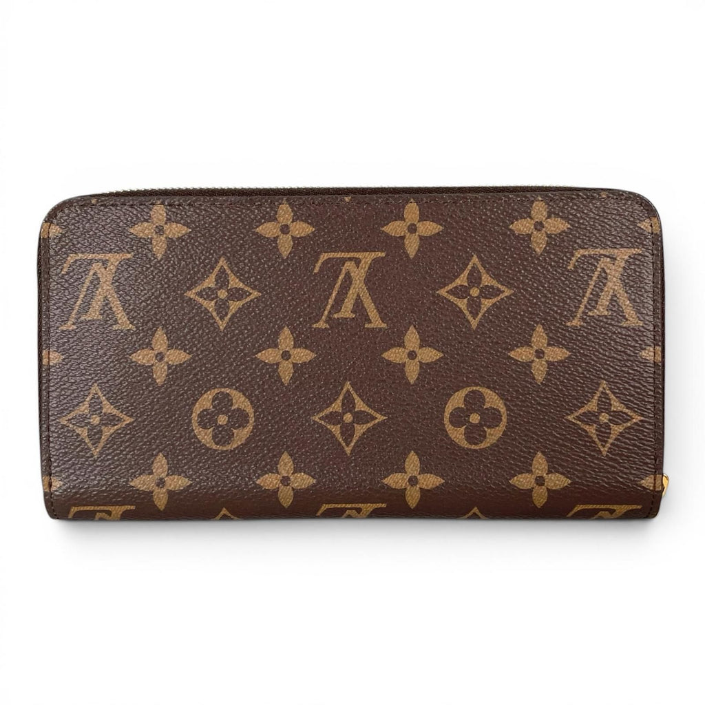 Louis Vuitton Zippy Wallet Monogram Canvas Brown French — view 3