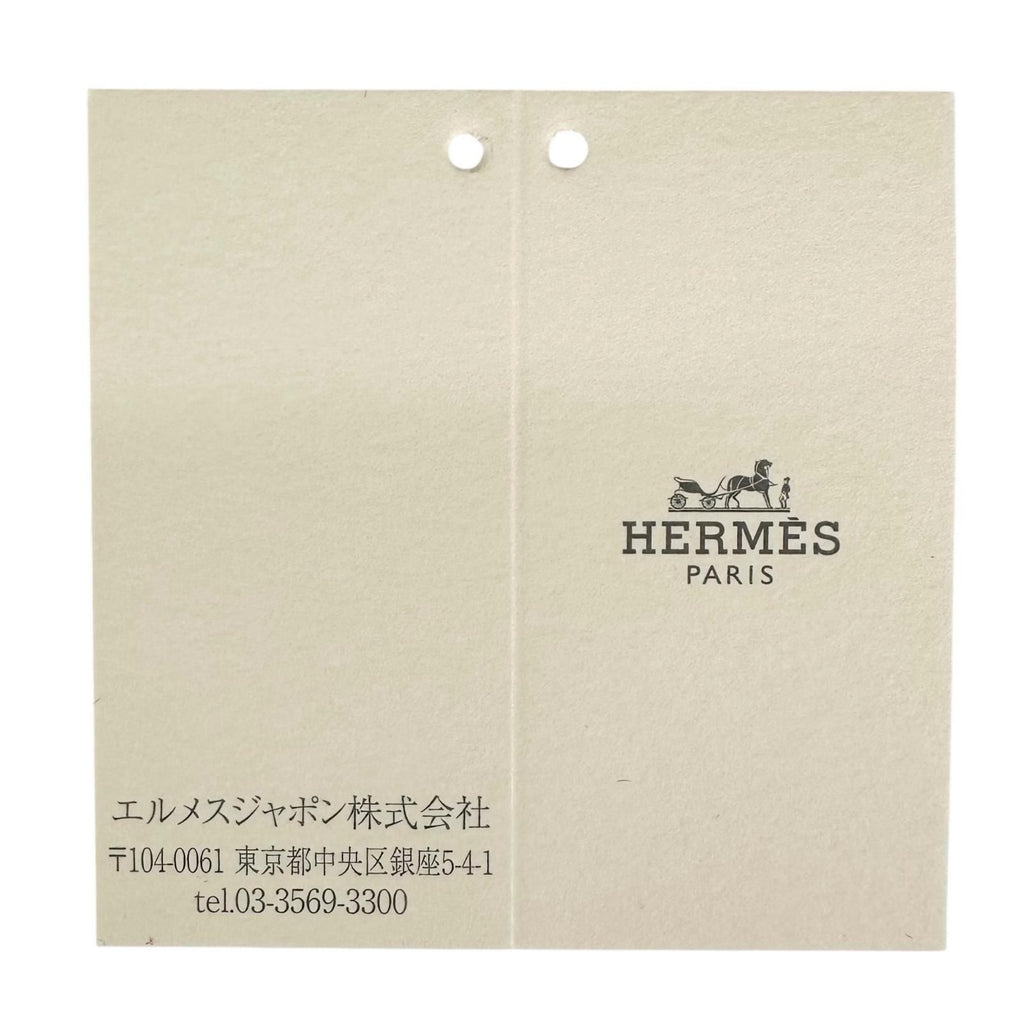 Hermes Petit Assi Leather Guitar Bag Charm Pink Brown — view 8