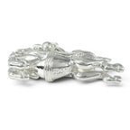 Hermes Cheval Horse Key Holder Bag Charm Silver — view 4