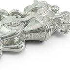 Hermes Cheval Horse Key Holder Bag Charm Silver — view 7