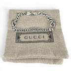 Gucci Interlocking Chain Bracelet Silver 17 cm — view 2