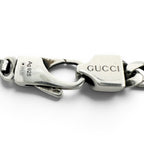 Gucci Interlocking Chain Bracelet Silver 17 cm — view 7