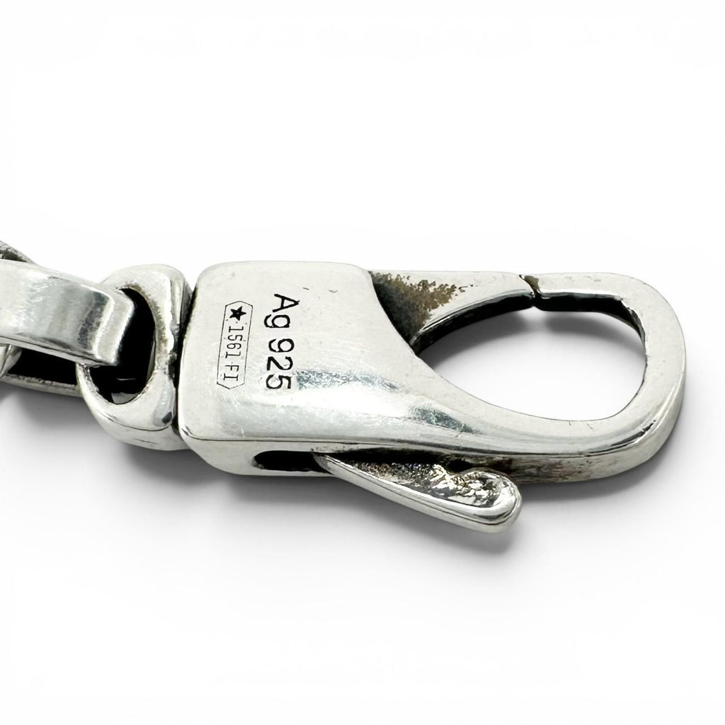 Gucci Interlocking Chain Bracelet Silver 17 cm — view 8