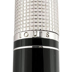 Louis Vuitton Dog Lacquer Twist Ballpoint Pen Black Silver — view 5