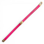 Hermes Kelly Double Tour Chevre Gold Bracelet Pink T2 — view 7