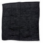 Louis Vuitton Etole Monogram Silk Blend Large Shawl Scarf Black — view 3