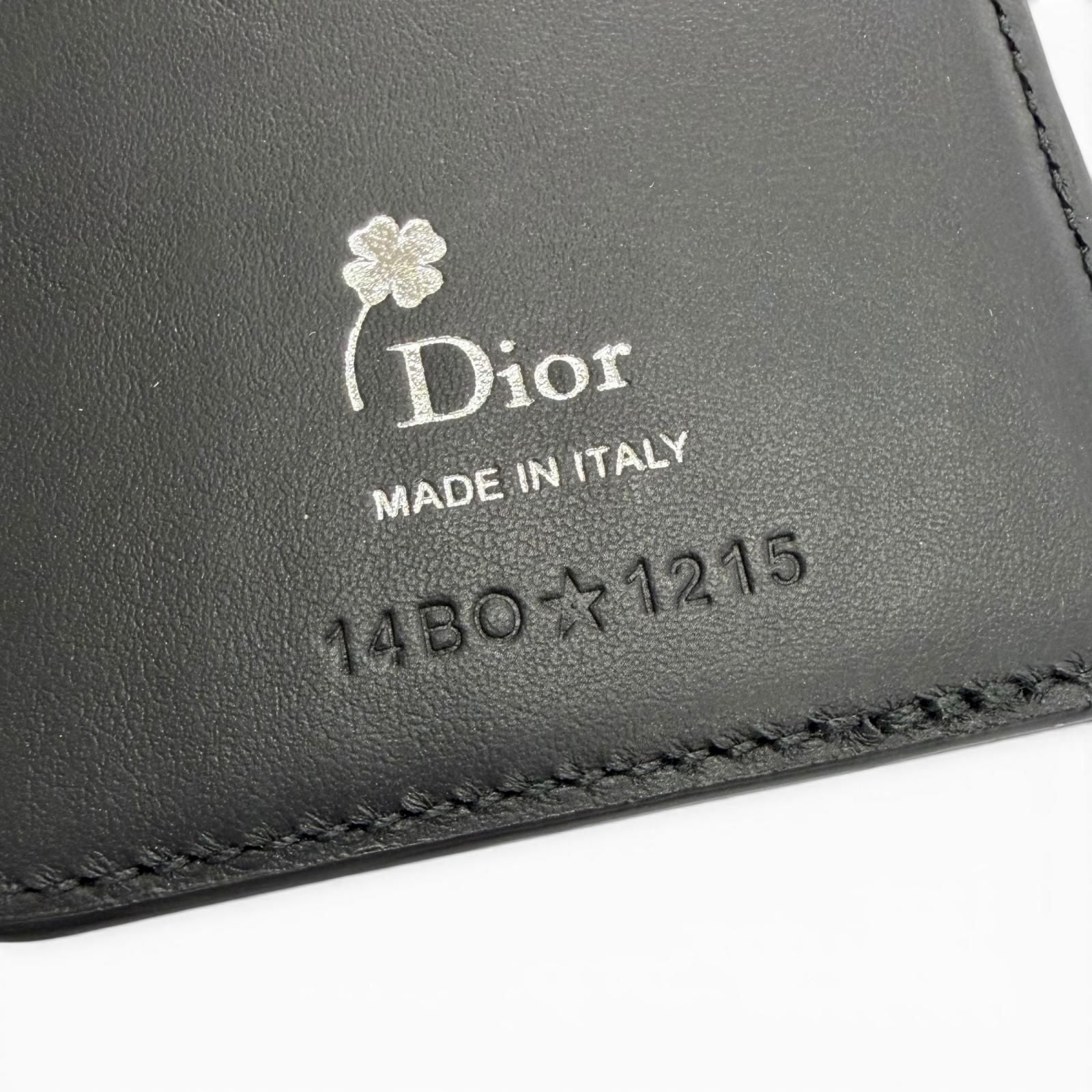 Dior Summer Collection in Cold Bifold Magnet Card Holder — view 5