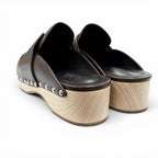 Hermes Karya Sabo Silver Sandal — view 6