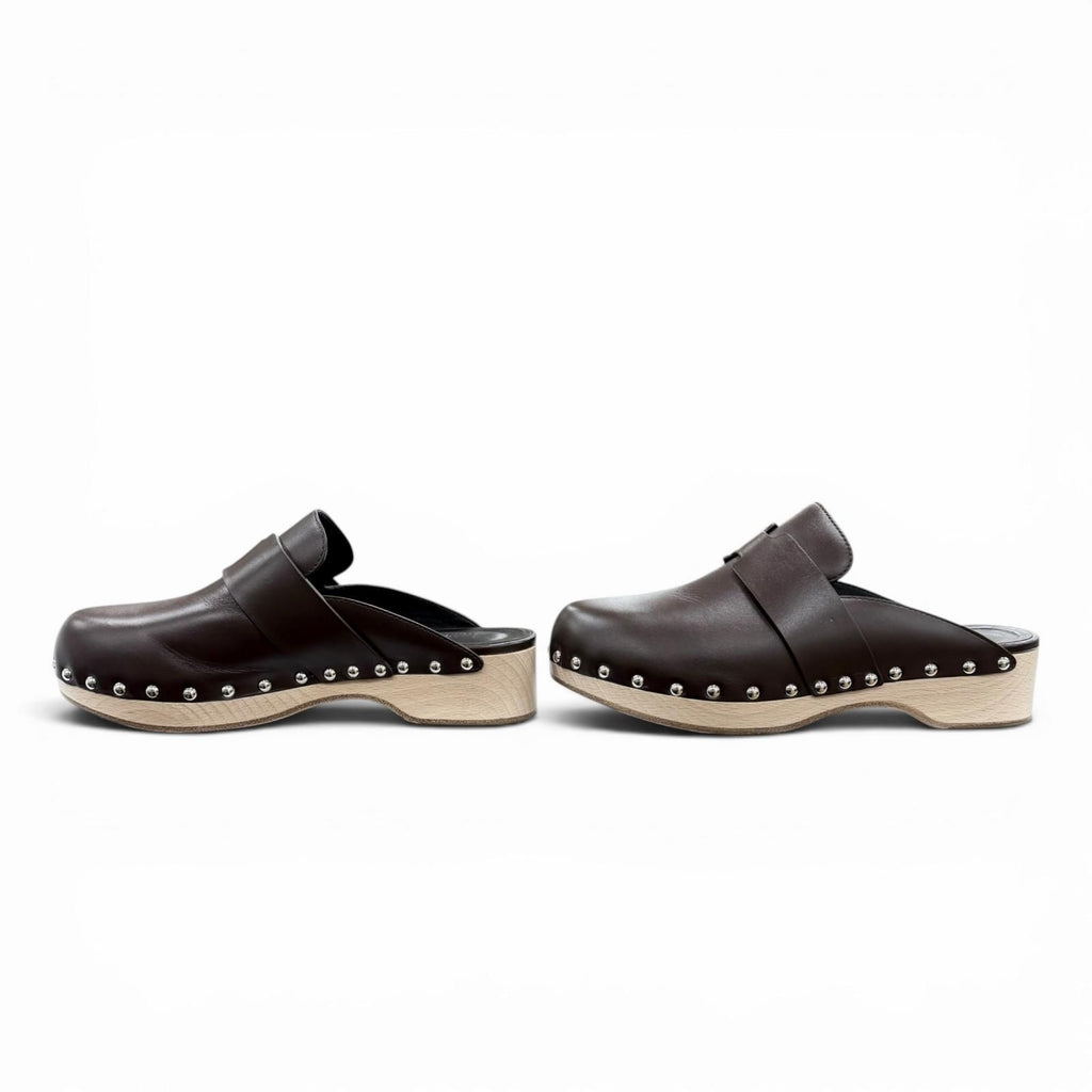Hermes Karya Sabo Silver Sandal — view 3