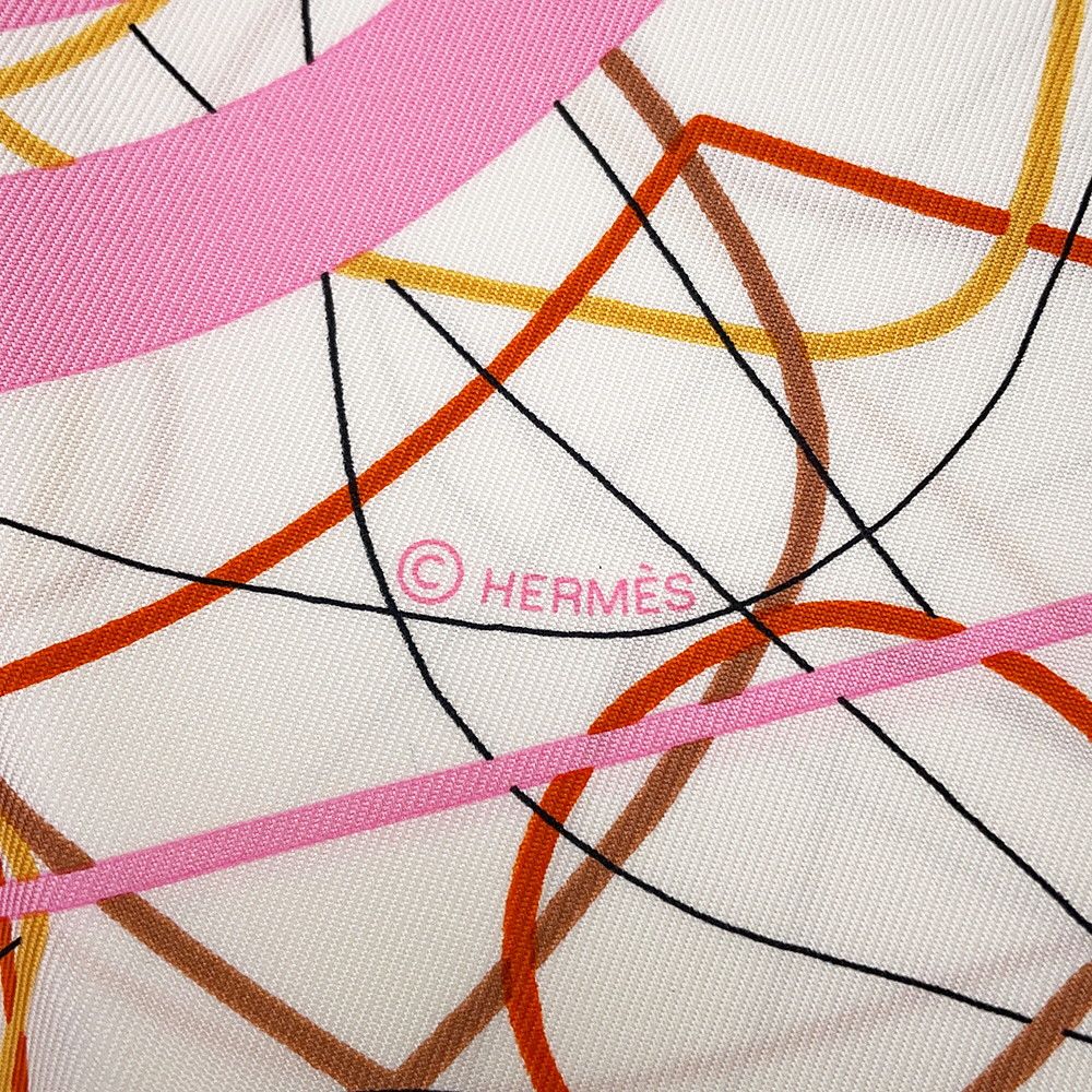 Hermes Scarf Carre 90 Brides de Gala Au Fil de Soie Silk — view 3