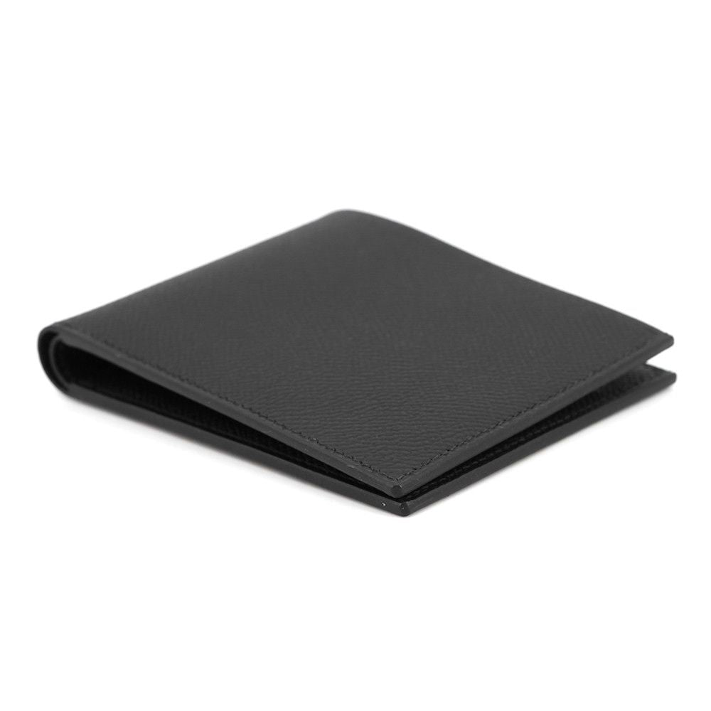 Hermes Bifold Wallet Citizen Twill Compact Black Vert Mangrove Gris Perle Epsom — view 2