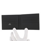 Hermes Bifold Wallet Citizen Twill Compact Black Vert Mangrove Gris Perle Epsom — view 4