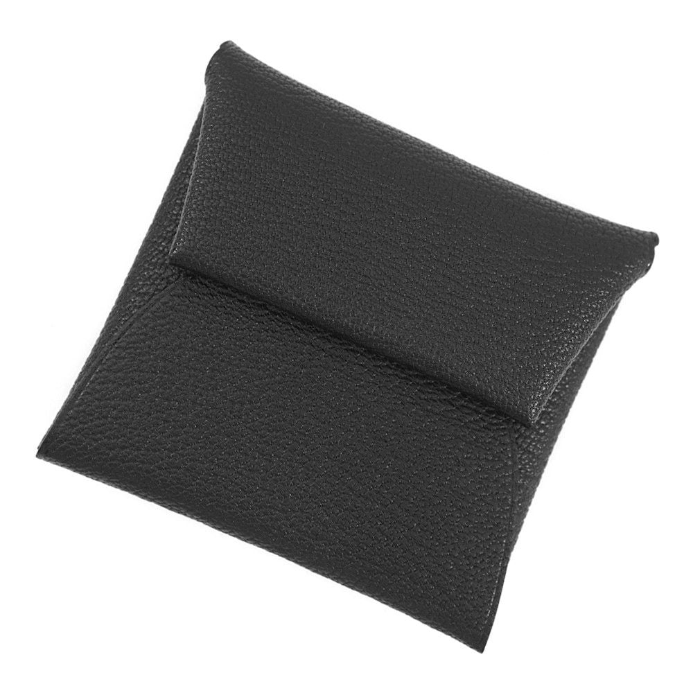 Hermes Coin Case Bastia Black Chevrumisor Wallet Purse