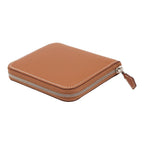 Hermes Coin Case Azap Compact Silk in Gold Cassis Silver Epsom — view 2