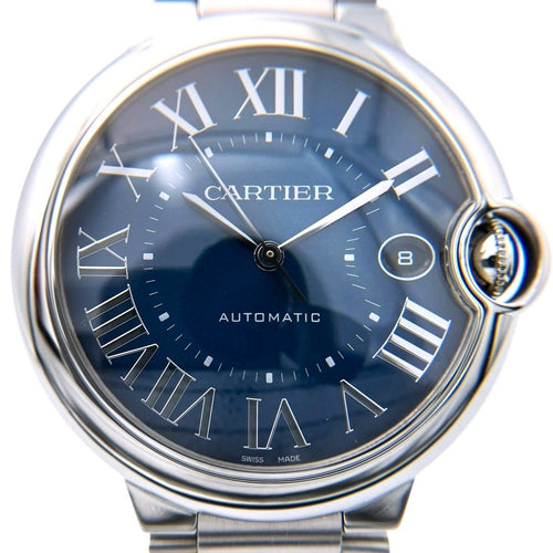 Cartier Ballon Blue Watch SS Automatic Winding Dial