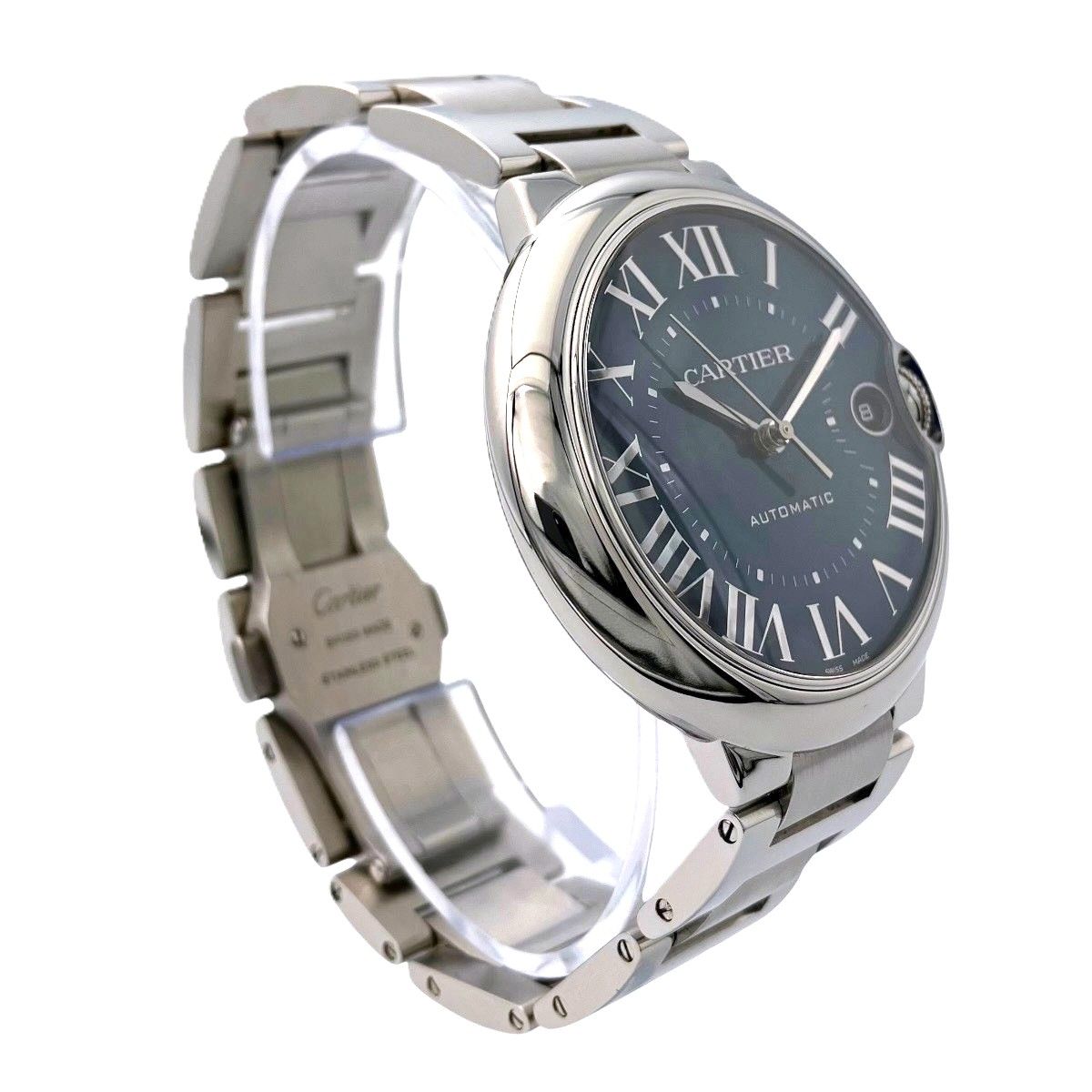 Cartier Ballon Blue Watch SS Automatic Winding Dial — view 3